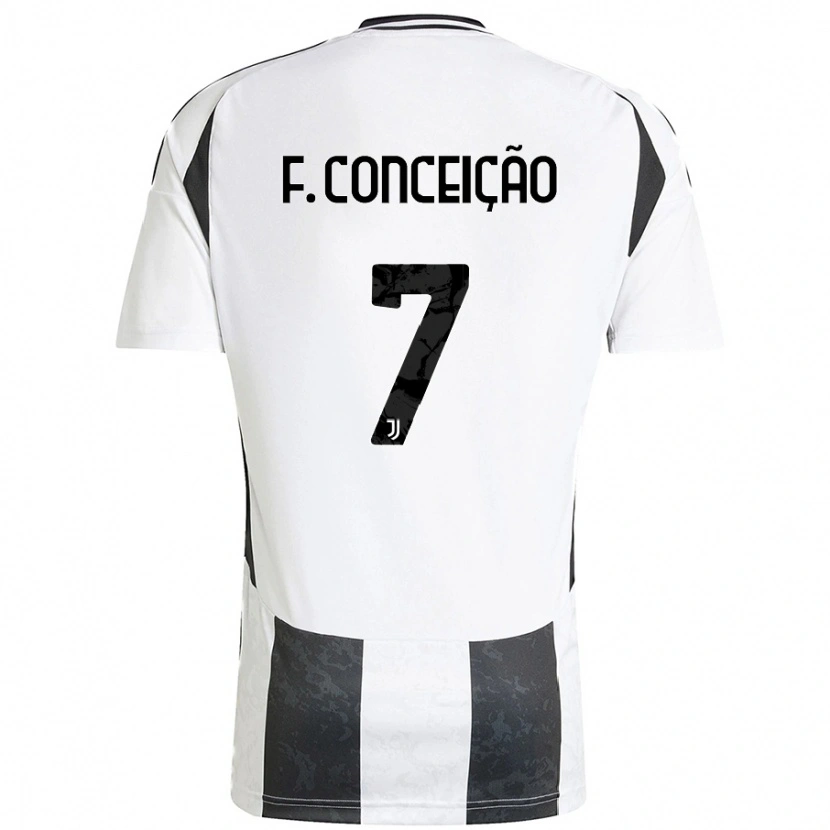 Danxen Mujer Camiseta Francisco Conceição #7 Azul Blanco 1ª Equipación 2024/25 La Camisa