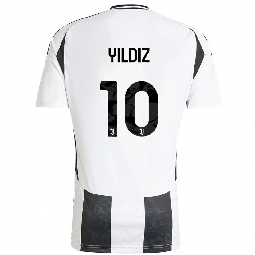 Danxen Mujer Camiseta Kenan Yıldız #10 Blanco Negro 1ª Equipación 2024/25 La Camisa