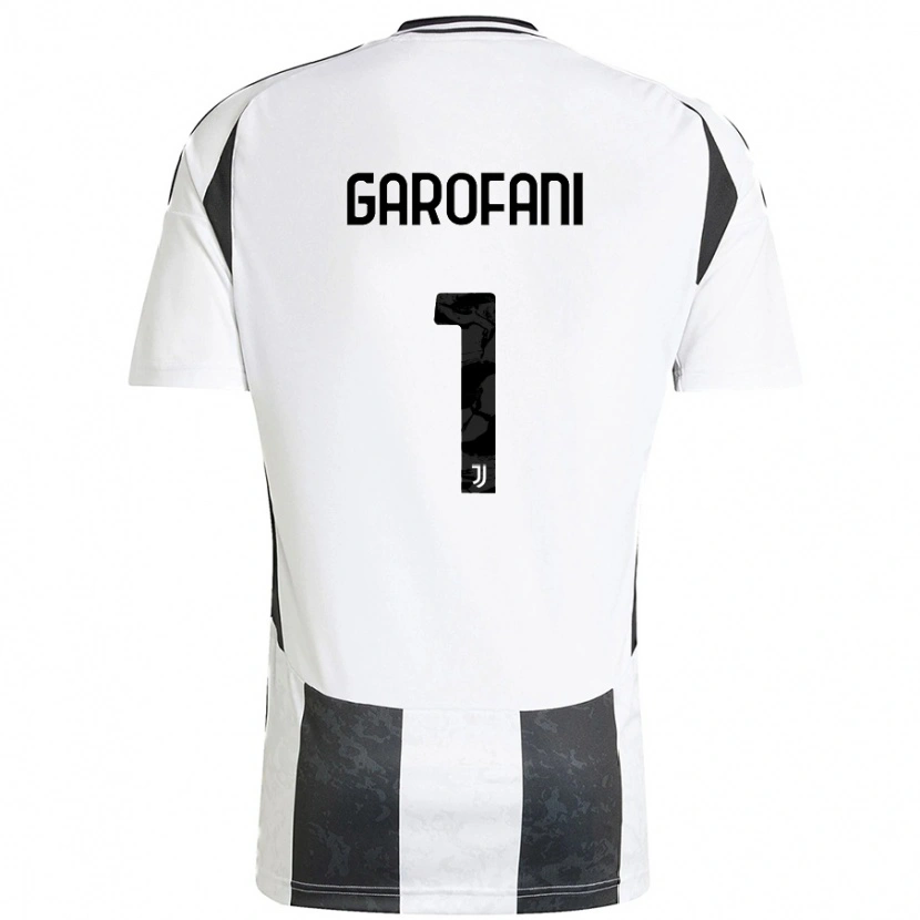 Danxen Mujer Camiseta Giovanni Garofani #1 Blanco Negro 1ª Equipación 2024/25 La Camisa