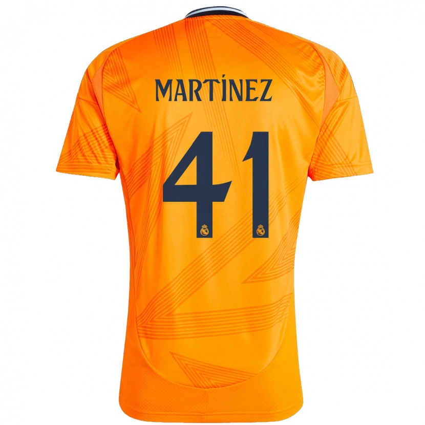 Danxen Mujer Camiseta Joan Martínez #41 Naranja 2ª Equipación 2024/25 La Camisa