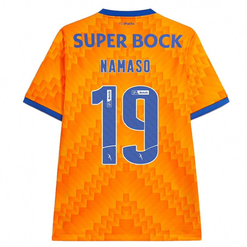 Danxen Mujer Camiseta Danny Namaso #19 Naranja 2ª Equipación 2024/25 La Camisa