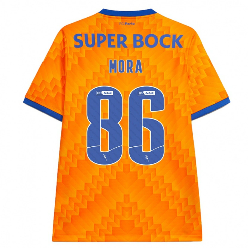 Danxen Mujer Camiseta Rodrigo Mora #86 Naranja 2ª Equipación 2024/25 La Camisa