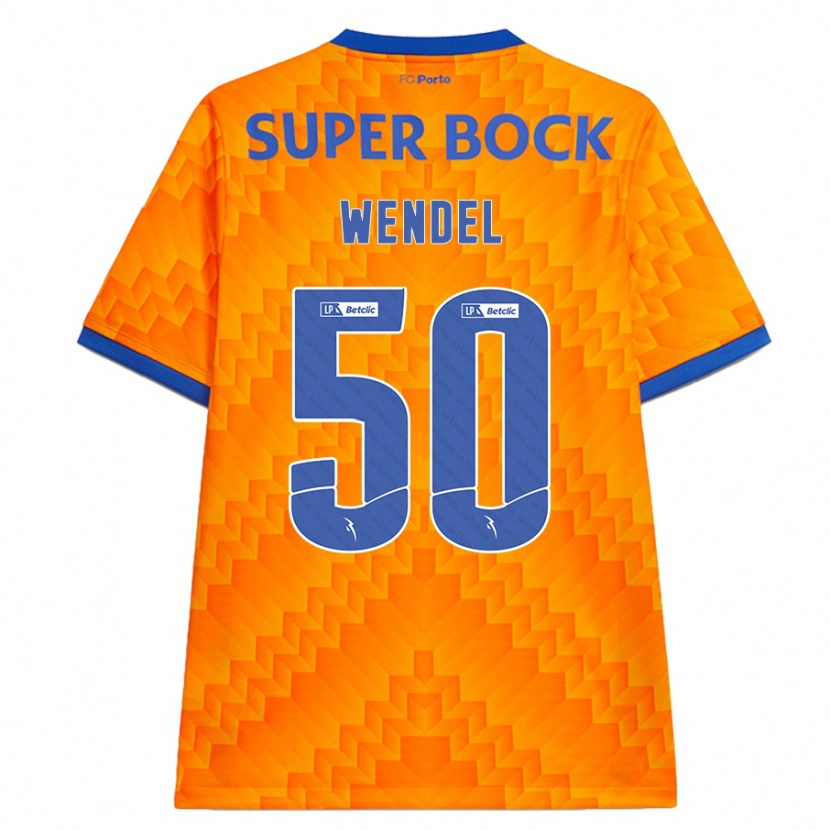 Danxen Mujer Camiseta Wendel #50 Naranja 2ª Equipación 2024/25 La Camisa