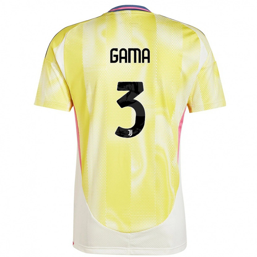 Danxen Mujer Camiseta Sara Gama #3 Amarillo Solar 2ª Equipación 2024/25 La Camisa