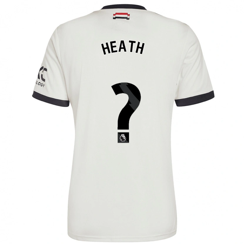 Danxen Mujer Camiseta Fred Heath #0 Blanquecino Equipación Tercera 2024/25 La Camisa