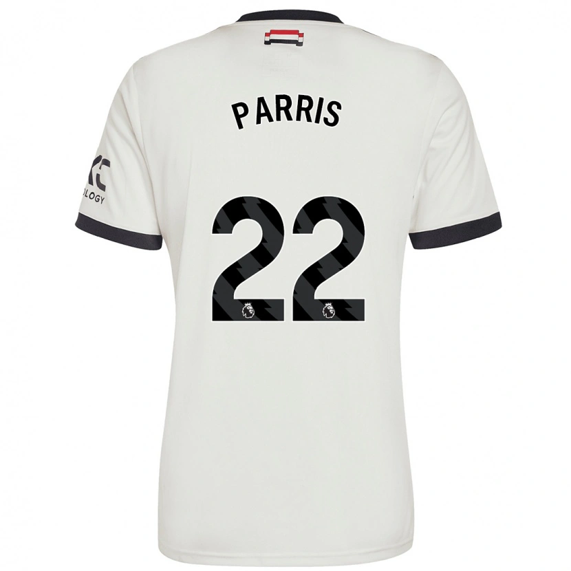 Danxen Mujer Camiseta Nikita Parris #22 Blanquecino Equipación Tercera 2024/25 La Camisa