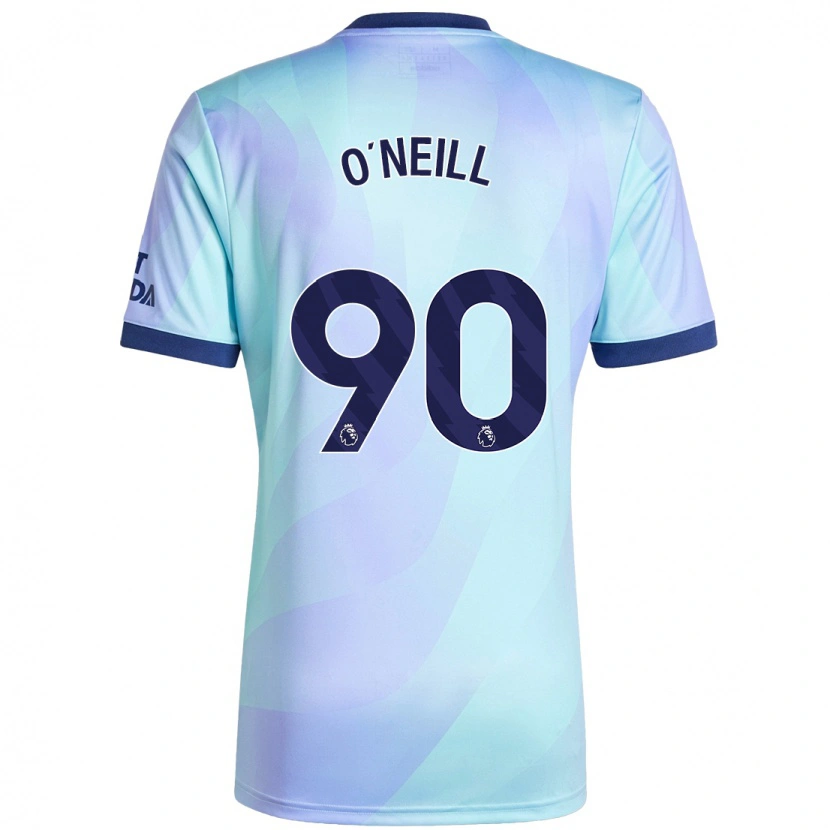 Danxen Mujer Camiseta Ceadach O'neill #90 Agua Equipación Tercera 2024/25 La Camisa