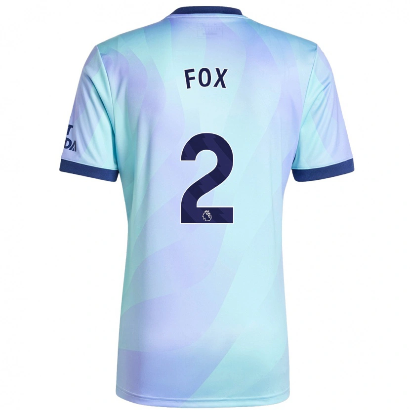 Danxen Mujer Camiseta Emily Fox #2 Agua Equipación Tercera 2024/25 La Camisa