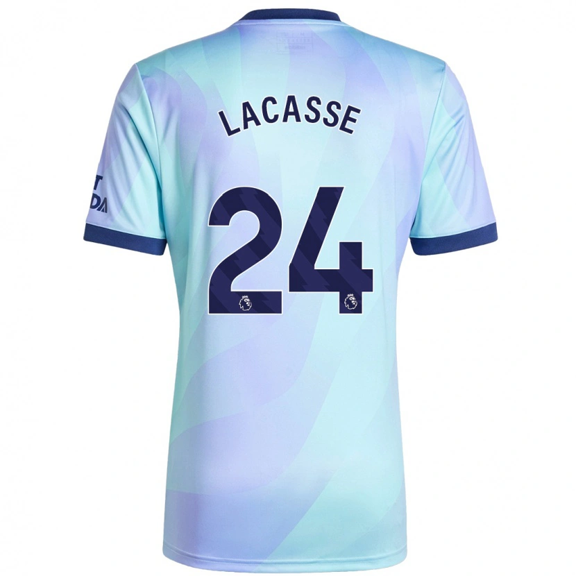 Danxen Mujer Camiseta Cloé Lacasse #24 Agua Equipación Tercera 2024/25 La Camisa