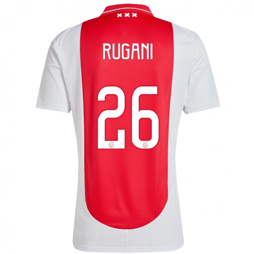 Danxen Niño Camiseta Daniele Rugani #26 Rojo Blanco 1ª Equipación 2024/25 La Camisa