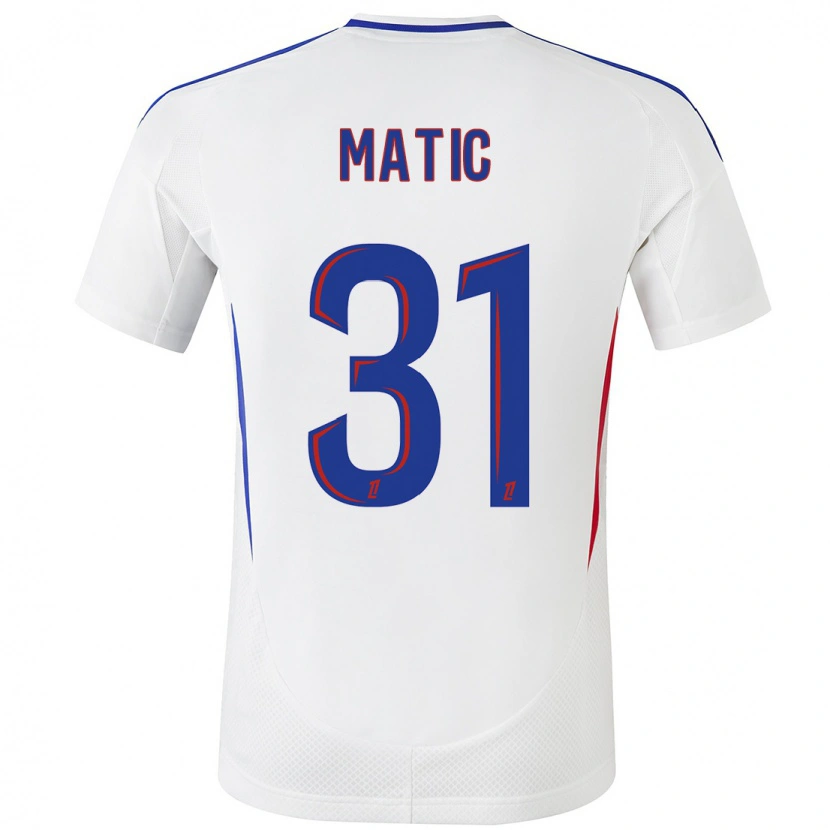 Danxen Niño Camiseta Nemanja Matic #31 Blanco Azul 1ª Equipación 2024/25 La Camisa