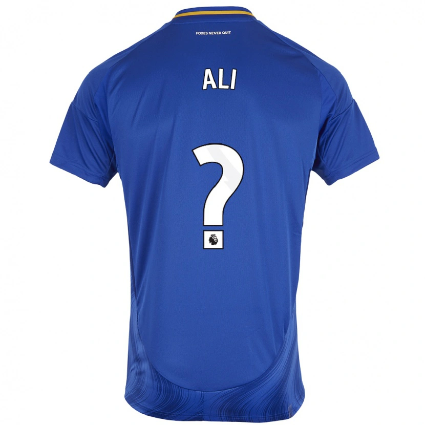 Danxen Niño Camiseta Mirsad Ali #0 Azul Blanco 1ª Equipación 2024/25 La Camisa