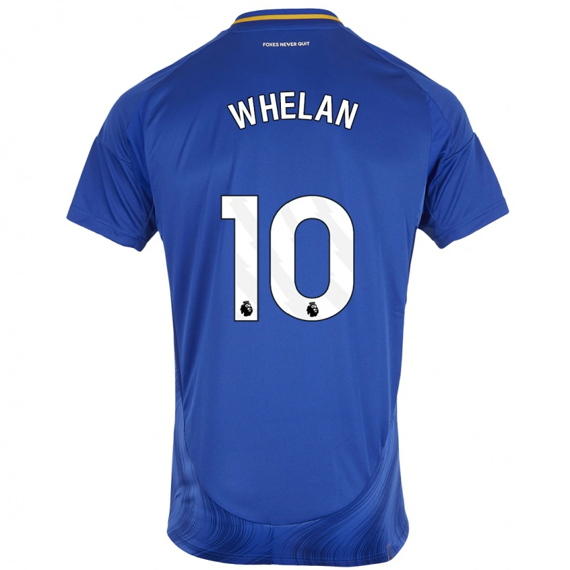 Danxen Niño Camiseta Aileen Whelan #10 Azul Blanco 1ª Equipación 2024/25 La Camisa