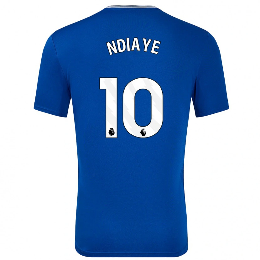 Danxen Niño Camiseta Iliman Ndiaye #10 Azul Con 1ª Equipación 2024/25 La Camisa