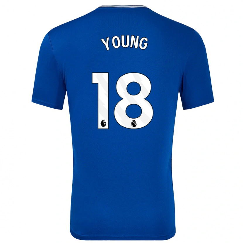 Danxen Niño Camiseta Ashley Young #18 Azul Con 1ª Equipación 2024/25 La Camisa