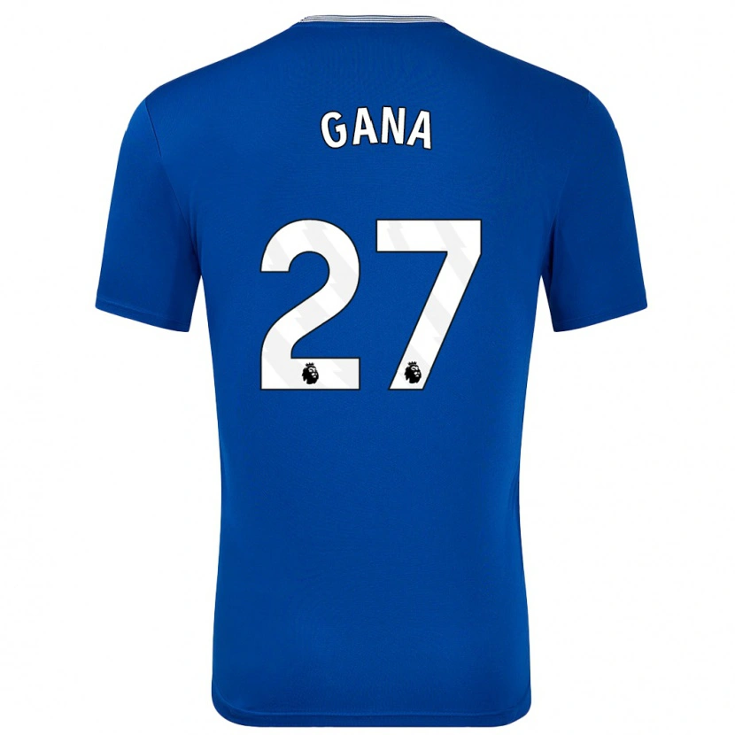 Danxen Niño Camiseta Idrissa Gueye #27 Azul Con 1ª Equipación 2024/25 La Camisa