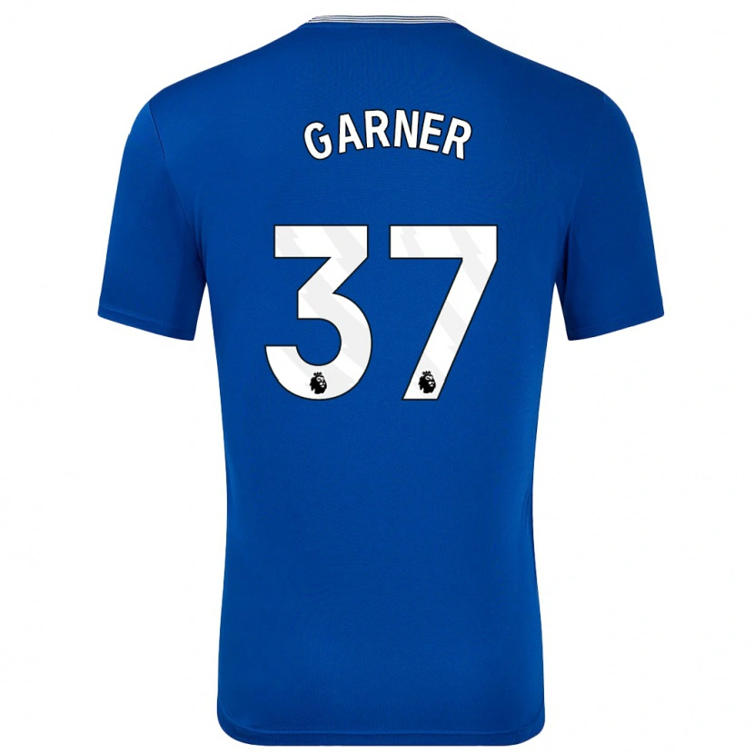 Danxen Niño Camiseta James Garner #37 Azul Con 1ª Equipación 2024/25 La Camisa