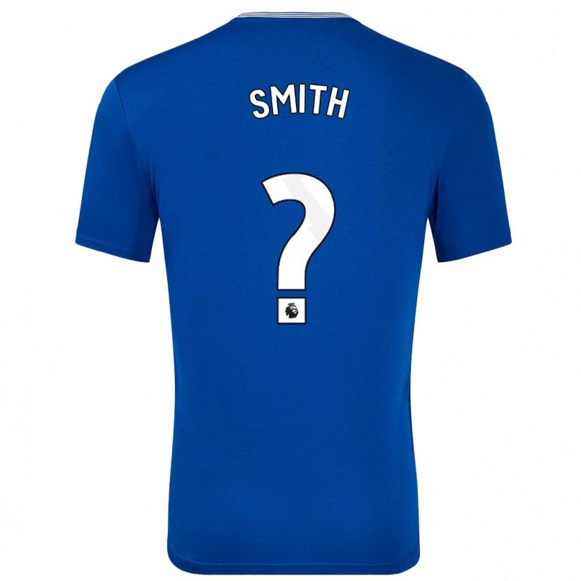 Danxen Niño Camiseta Odin Samuels-Smith #0 Azul Con 1ª Equipación 2024/25 La Camisa