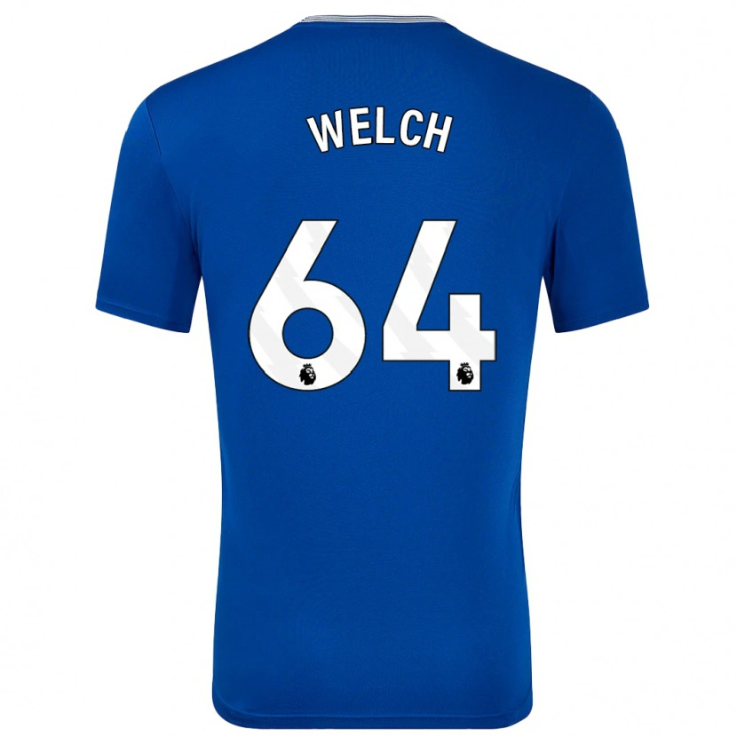 Danxen Niño Camiseta Reece Welch #64 Azul Con 1ª Equipación 2024/25 La Camisa