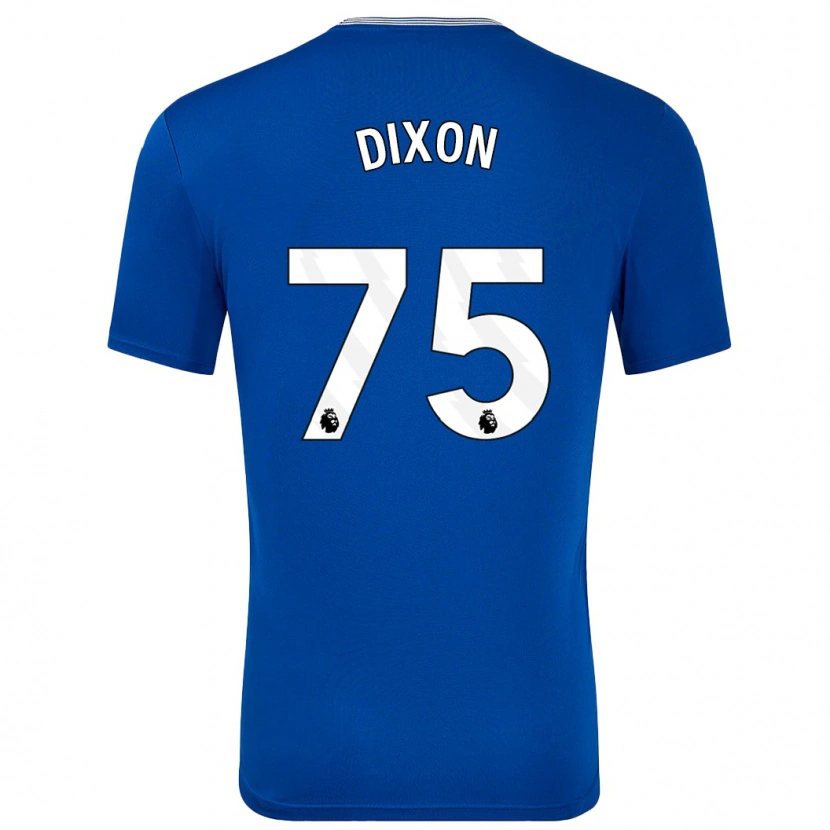 Danxen Niño Camiseta Roman Dixon #75 Azul Con 1ª Equipación 2024/25 La Camisa