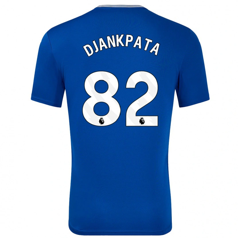 Danxen Niño Camiseta Halid Djankpata #82 Azul Con 1ª Equipación 2024/25 La Camisa