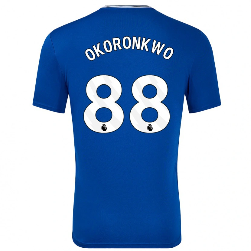 Danxen Niño Camiseta Francis Okoronkwo #88 Azul Con 1ª Equipación 2024/25 La Camisa