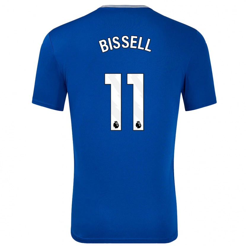 Danxen Niño Camiseta Emma Bissell #11 Azul Con 1ª Equipación 2024/25 La Camisa