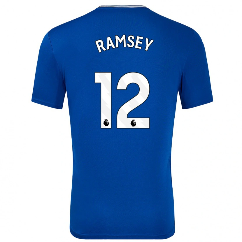 Danxen Niño Camiseta Emily Ramsey #12 Azul Con 1ª Equipación 2024/25 La Camisa