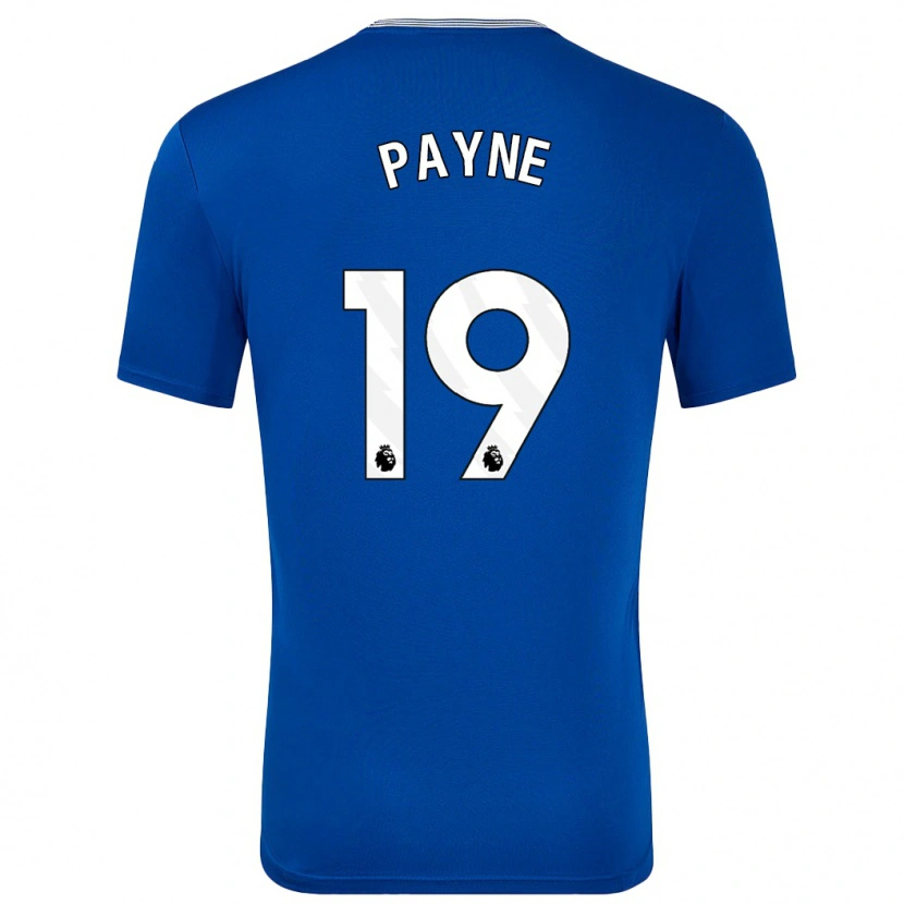 Danxen Niño Camiseta Heather Payne #19 Azul Con 1ª Equipación 2024/25 La Camisa