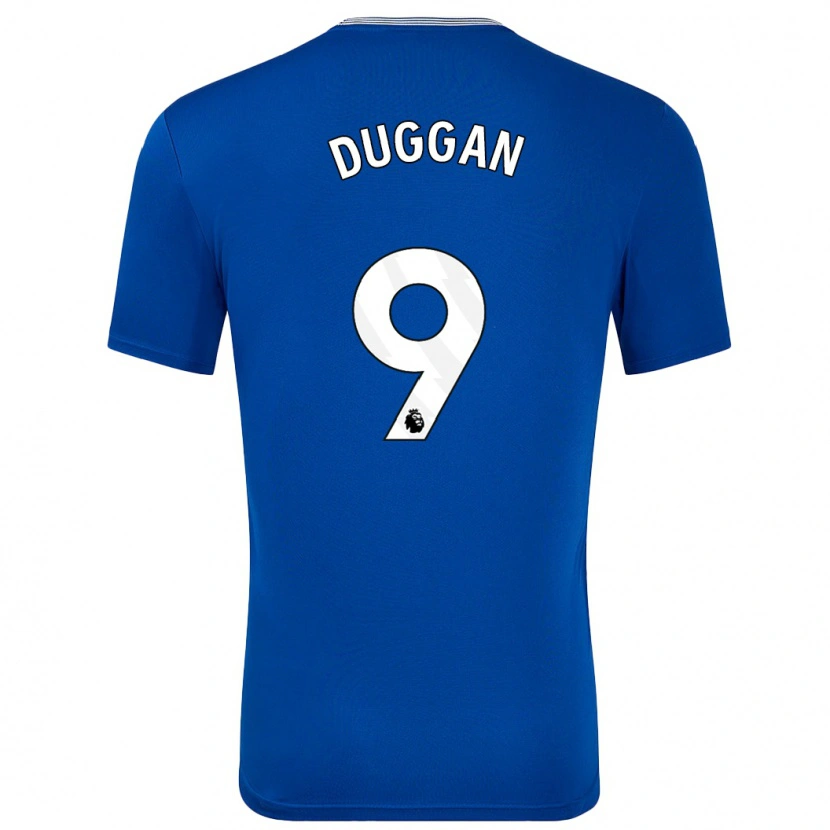 Danxen Niño Camiseta Toni Duggan #9 Azul Con 1ª Equipación 2024/25 La Camisa