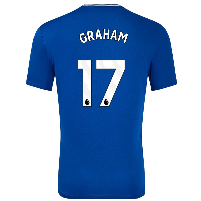 Danxen Niño Camiseta Lucy Graham #17 Azul Con 1ª Equipación 2024/25 La Camisa