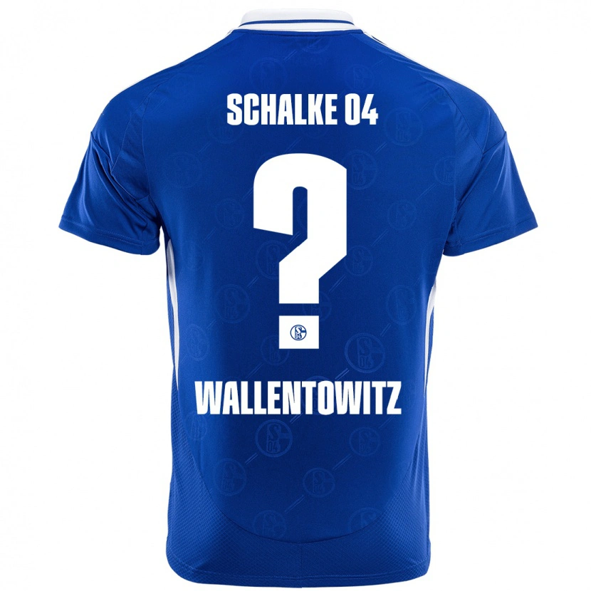 Danxen Niño Camiseta Mika Wallentowitz #0 Azul Real 1ª Equipación 2024/25 La Camisa