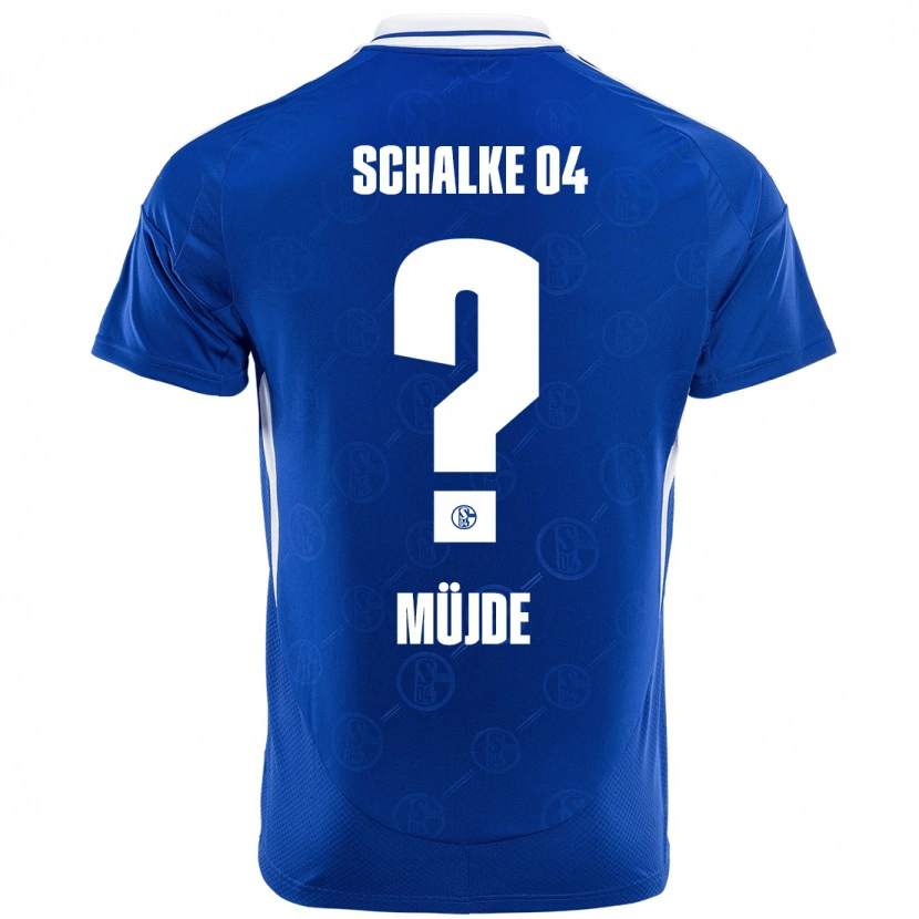 Danxen Niño Camiseta Semih Müjde #0 Azul Real 1ª Equipación 2024/25 La Camisa