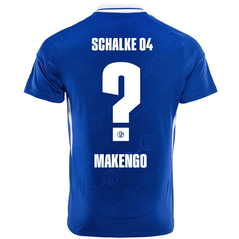 Danxen Niño Camiseta Richard Makengo #0 Azul Real 1ª Equipación 2024/25 La Camisa