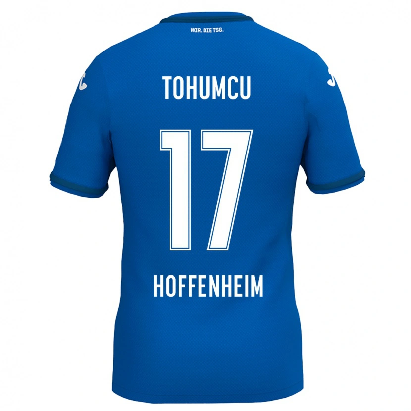 Danxen Niño Camiseta Umut Tohumcu #17 Azul Real 1ª Equipación 2024/25 La Camisa