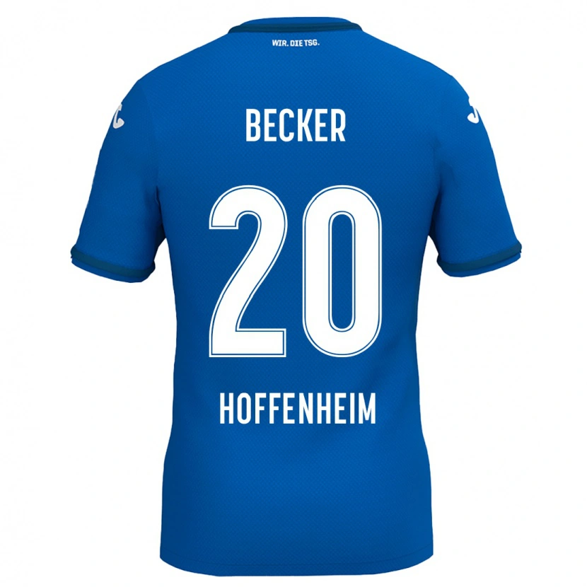 Danxen Niño Camiseta Finn Ole Becker #20 Azul Real 1ª Equipación 2024/25 La Camisa