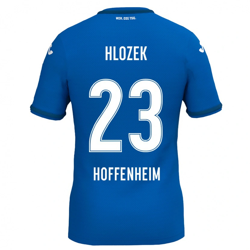 Danxen Niño Camiseta Adam Hlozek #23 Azul Real 1ª Equipación 2024/25 La Camisa