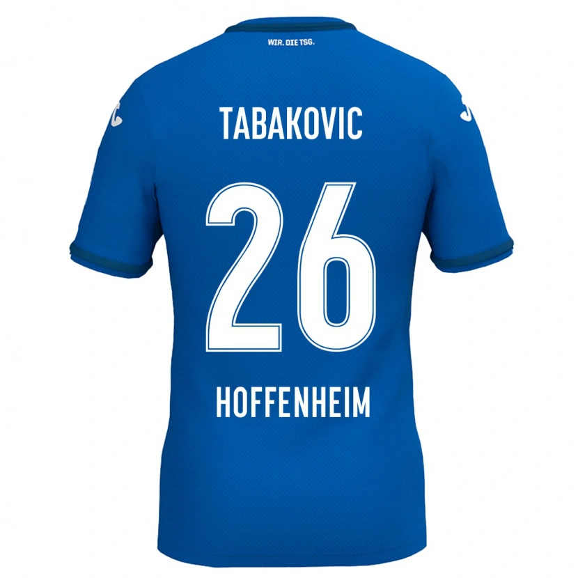 Danxen Niño Camiseta Haris Tabakovic #26 Azul Real 1ª Equipación 2024/25 La Camisa