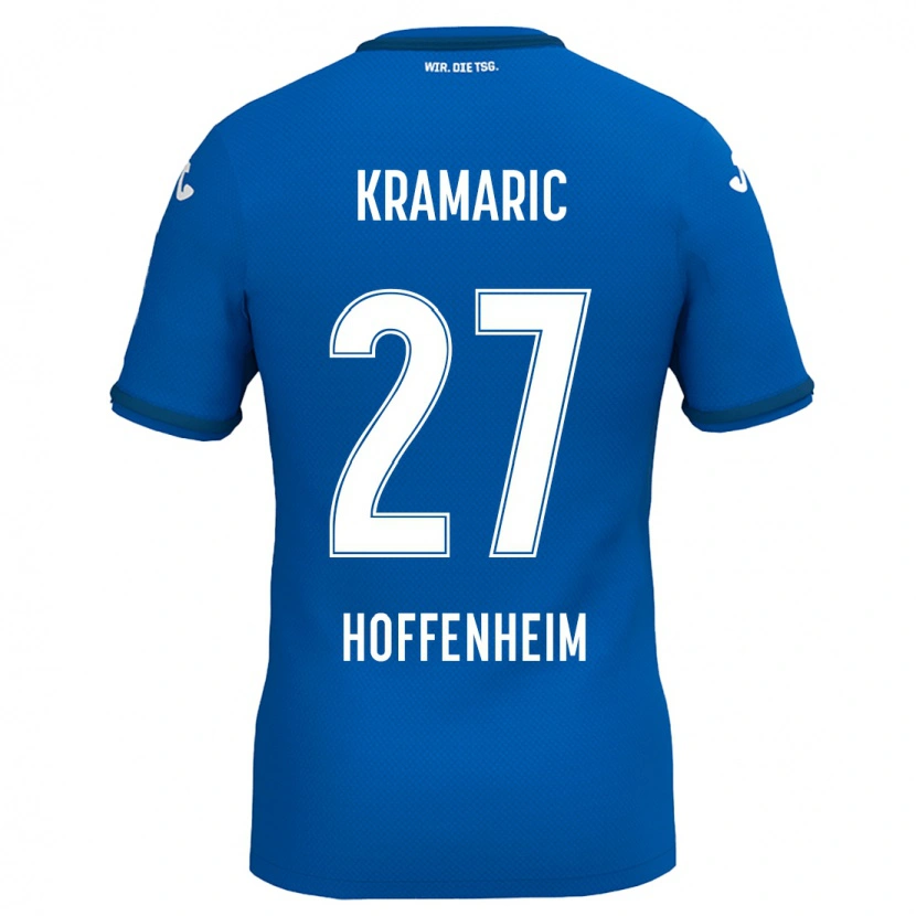 Danxen Niño Camiseta Andrej Kramaric #27 Azul Real 1ª Equipación 2024/25 La Camisa