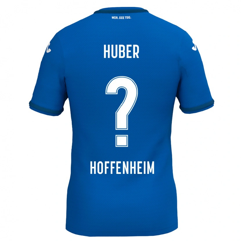 Danxen Niño Camiseta Benedikt Huber #0 Azul Real 1ª Equipación 2024/25 La Camisa