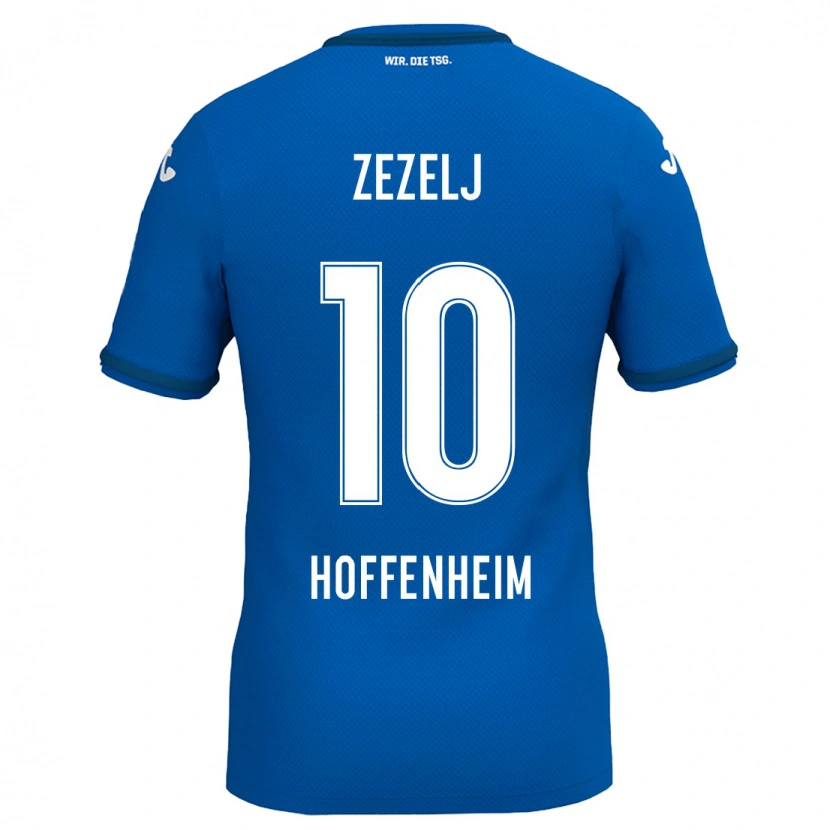 Danxen Niño Camiseta Neno Zezelj #10 Azul Real 1ª Equipación 2024/25 La Camisa