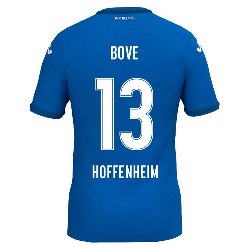 Danxen Niño Camiseta Nevio Bove #13 Azul Real 1ª Equipación 2024/25 La Camisa