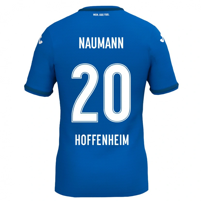 Danxen Niño Camiseta Maxim Naumann #20 Azul Real 1ª Equipación 2024/25 La Camisa