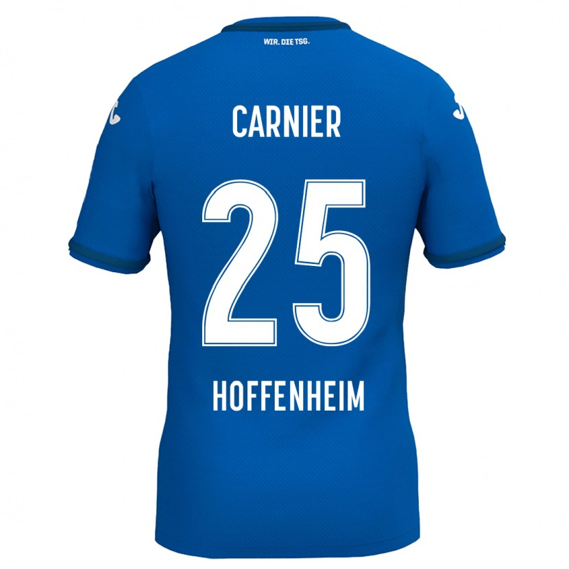 Danxen Niño Camiseta Alekseï Carnier #25 Azul Real 1ª Equipación 2024/25 La Camisa