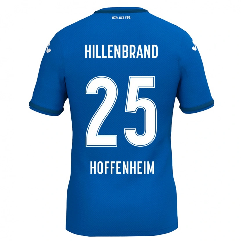 Danxen Niño Camiseta Jack Hillenbrand #25 Azul Real 1ª Equipación 2024/25 La Camisa