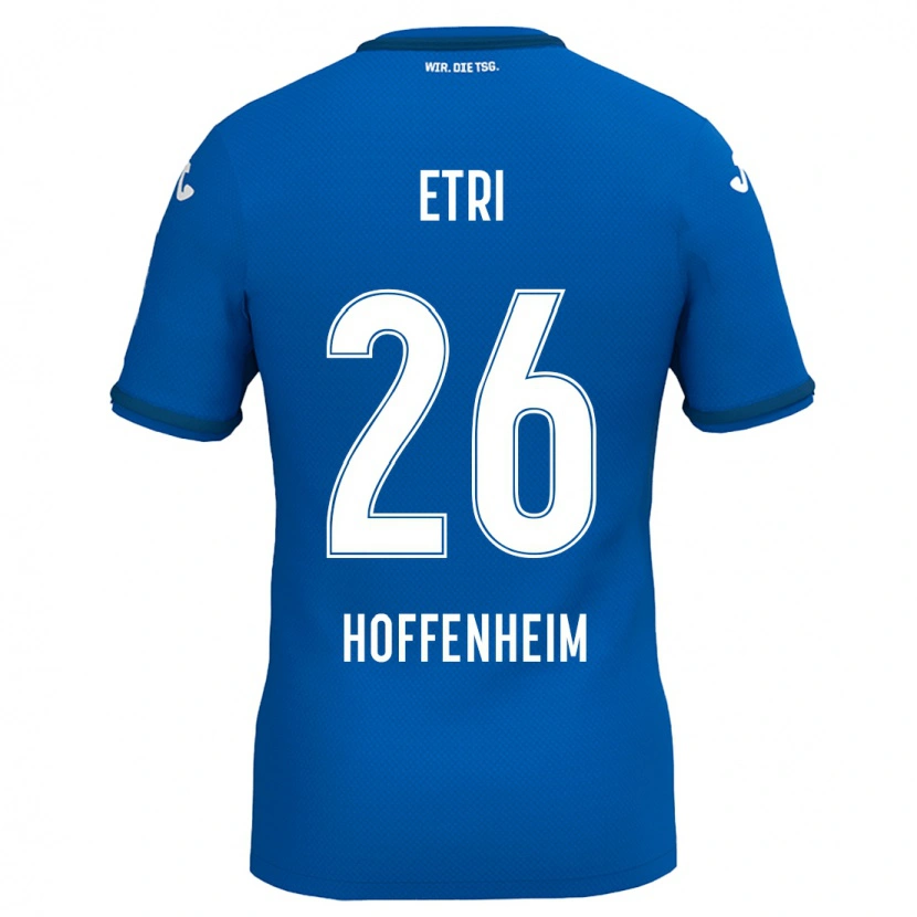 Danxen Niño Camiseta Ahmed Etri #26 Azul Real 1ª Equipación 2024/25 La Camisa