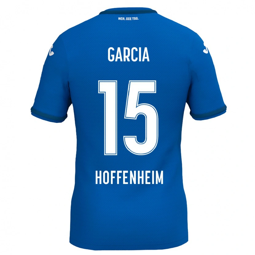 Danxen Niño Camiseta Marta Cazalla Garcia #15 Azul Real 1ª Equipación 2024/25 La Camisa