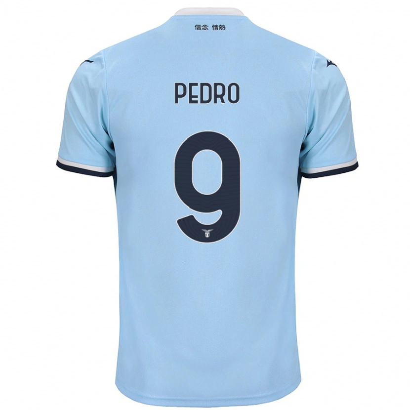 Danxen Niño Camiseta Pedro #9 Azul 1ª Equipación 2024/25 La Camisa