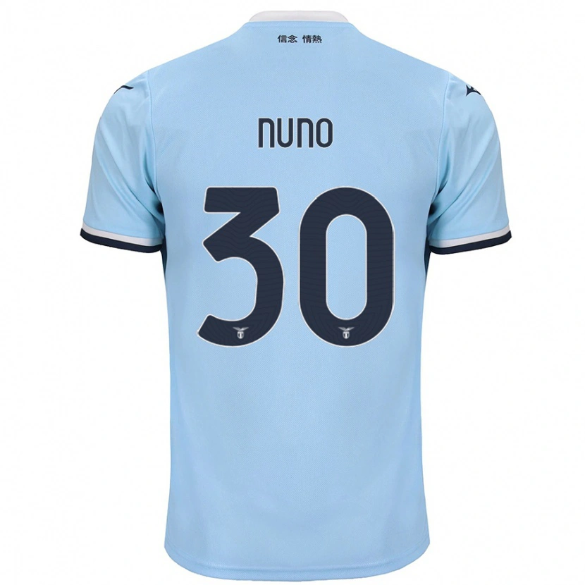 Danxen Niño Camiseta Nuno Tavares #30 Azul 1ª Equipación 2024/25 La Camisa