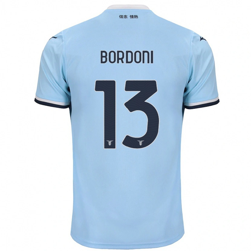 Danxen Niño Camiseta Tommaso Bordoni #13 Azul 1ª Equipación 2024/25 La Camisa